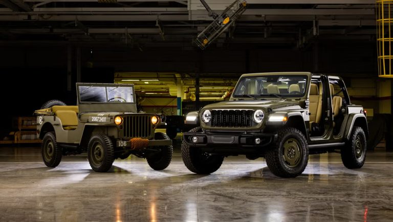 2025 Jeep Wrangler 4xe Willys ’41 Honors Patriotism With Plug-In Power