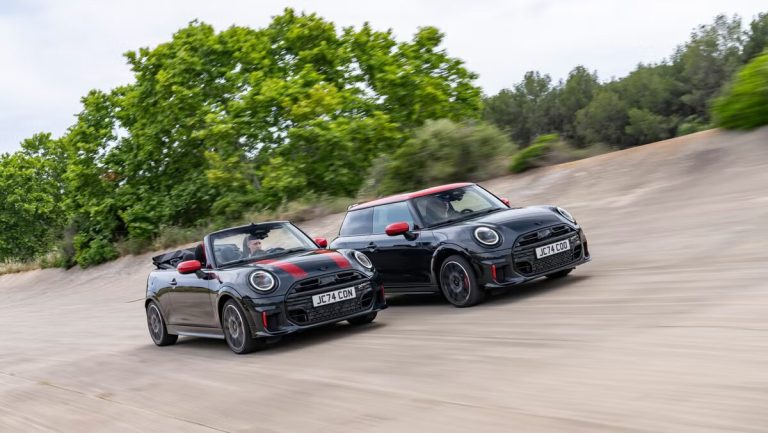 Models Of The 2025 Mini Cooper JCW Come With 228 Horsepower And A Dual-Clutch Transmission