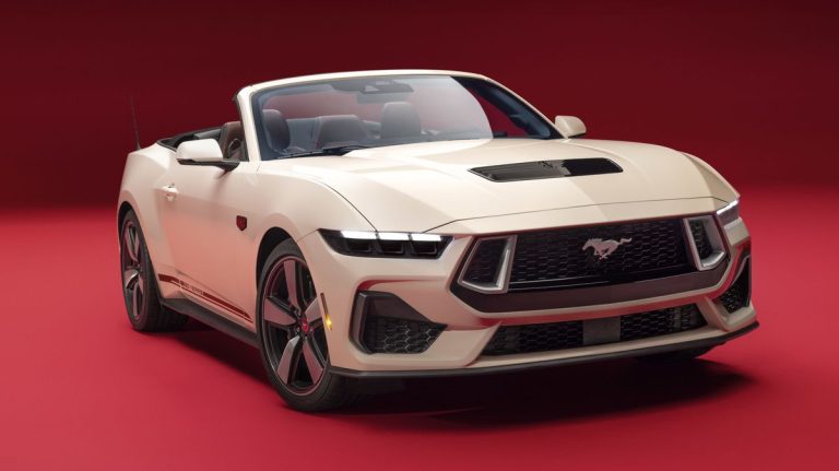 Ford shows off the 2025 Mustang Special Edition for its 60th anniversary