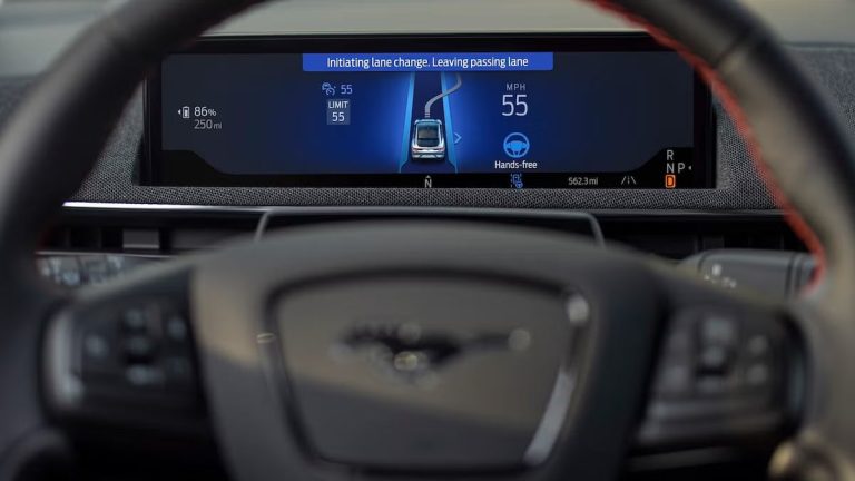 Ford’s Bluecruise 1.5 System Can Automatically Change Lanes Without Any Input From The Driver