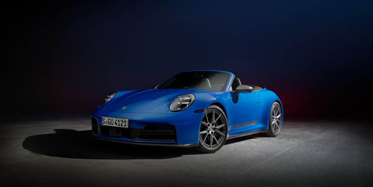 2025 Porsche 911 Carrera T Showcases An Exclusive Manual Transmission And A Stylish Topless Design