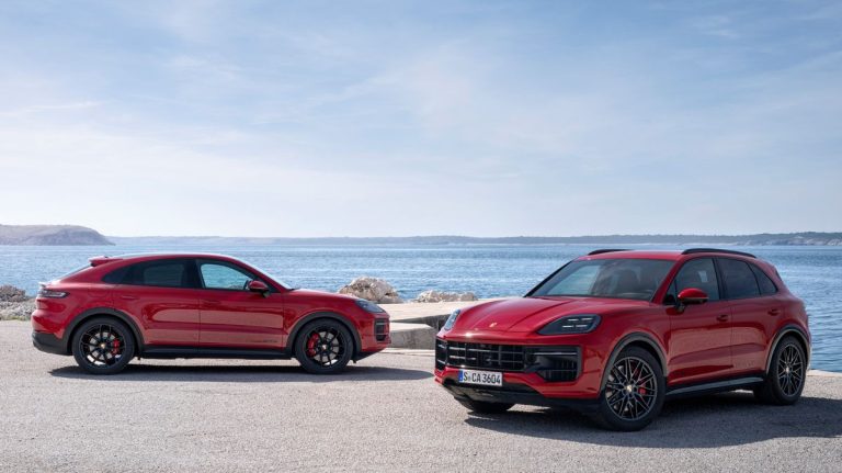 The 2025 Porsche Cayenne GTS joins the group, It costs $127K and has 493 horsepower