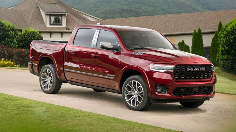 The most up-to-date 2025 Ram 1500 with a metal trim costs $90,000