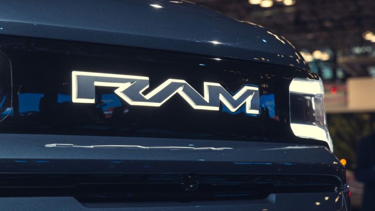 The 2025 EV and PHEV pickup trucks are the only ones with the new Ram logo