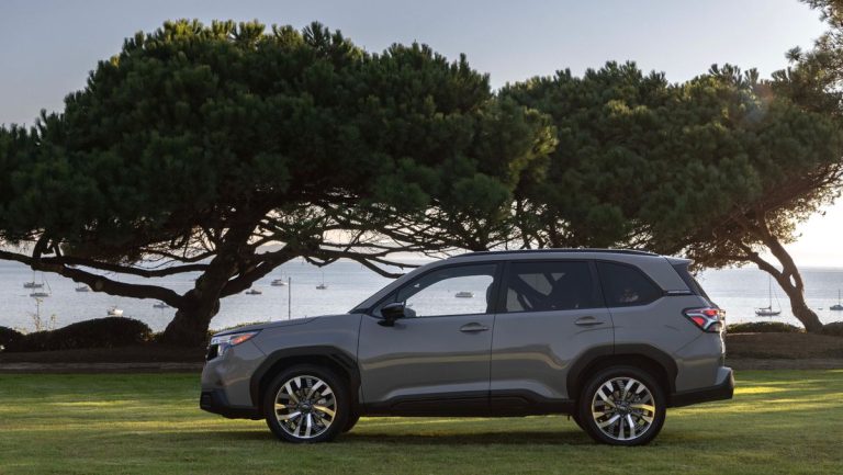 The base price of the 2025 Subaru Forester goes up from $2650 to $31,090