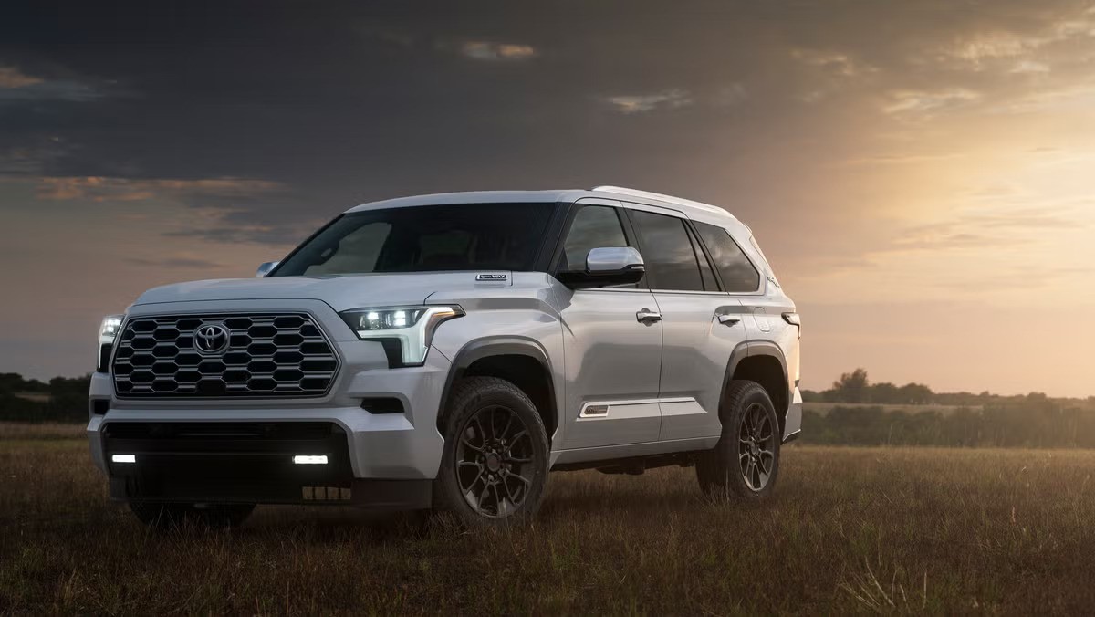 A 1794 model and massage seats will be available as options on the 2025 Toyota Sequoia