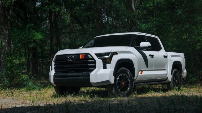 2025 Toyota Tundra Gets TRD Rally Package and colorful Badging