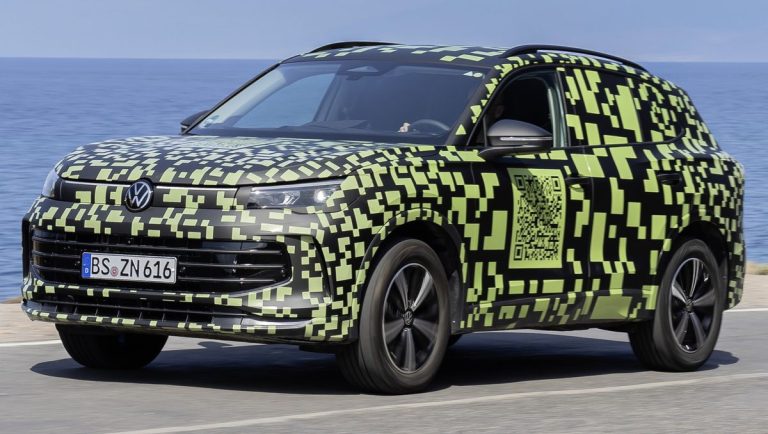 In electric-only mode, the new VW Tiguan can go 62 miles