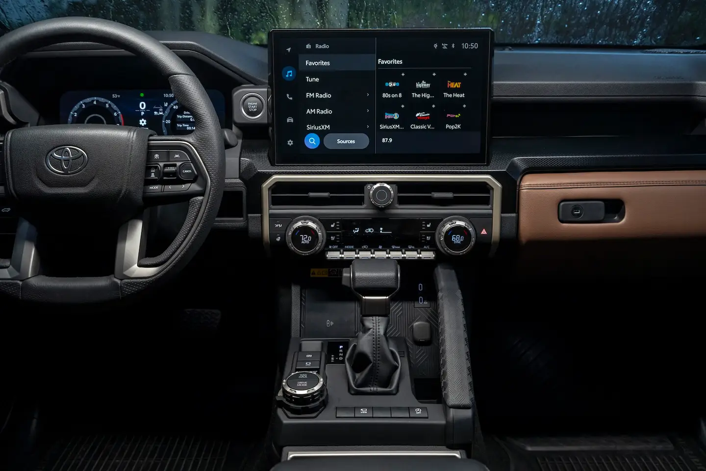 There are many buttons on the 2025 Toyota 4Runner, That's on purpose