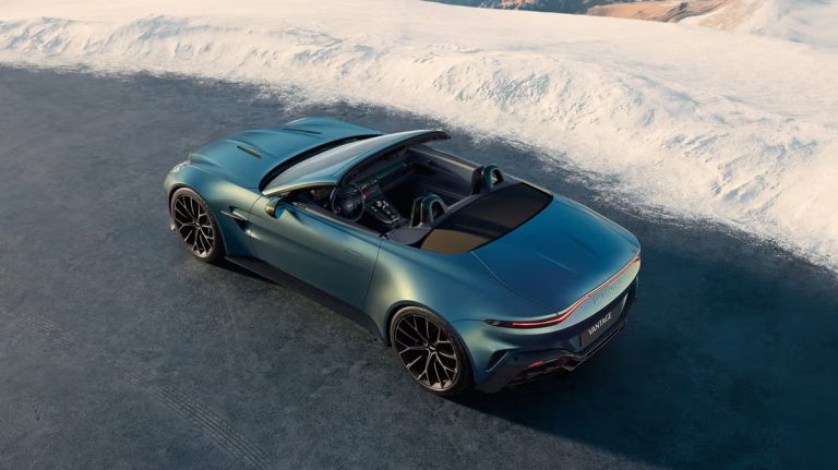 The 2026 Aston Martin Vantage Roadster Offers A Powerful V-8 Sound For Your Enjoyment