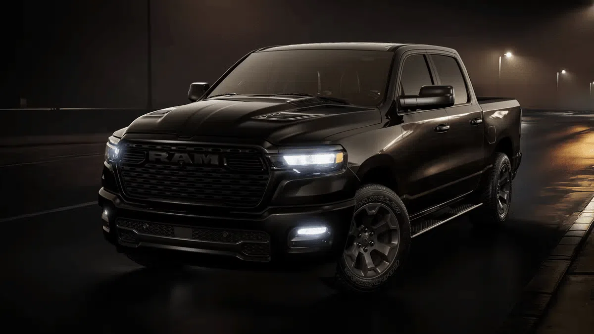 The 2026 Ram 1500 Express Delivers Bold Style, A Blackout Package, And Exceptional Value