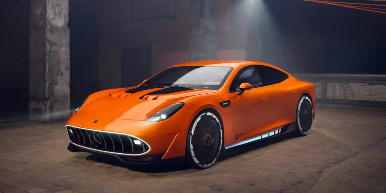 With 1341 Horsepower, The Mercedes-AMG GT XX EV Goes Up Against The Porsche Taycan