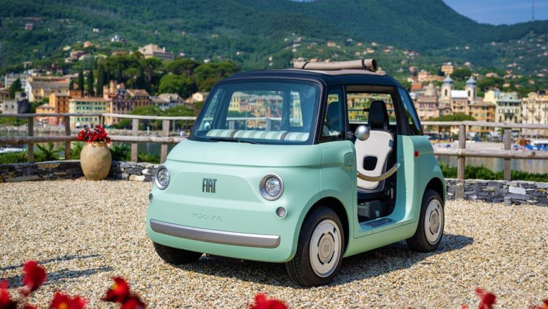 Fiat brings back the Topolino name for a cute electric city car in Europe