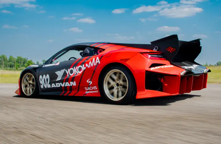 Integra Type S and Acura NSX vehicles will race at Pikes Peak