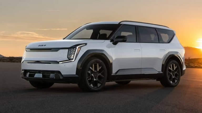 The 2026 Kia EV9 Gets A NACS Charging Port And The Nightfall Edition