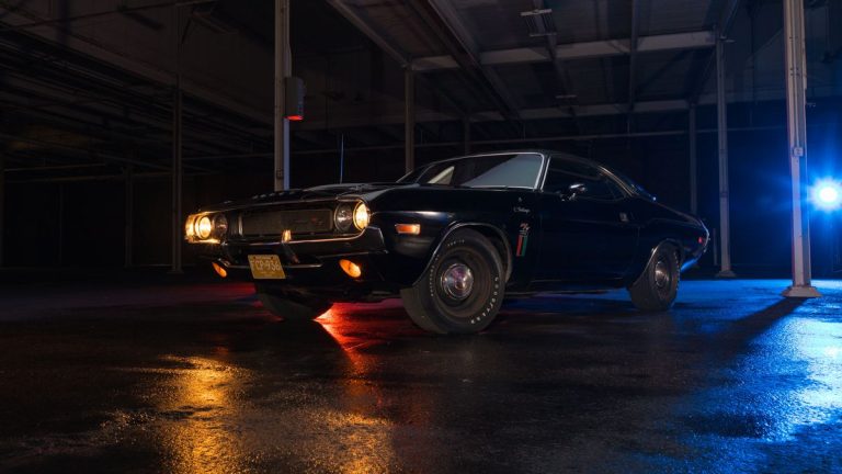 The ‘Black Ghost’ Dodge Challenger goes for $975,000 at auction