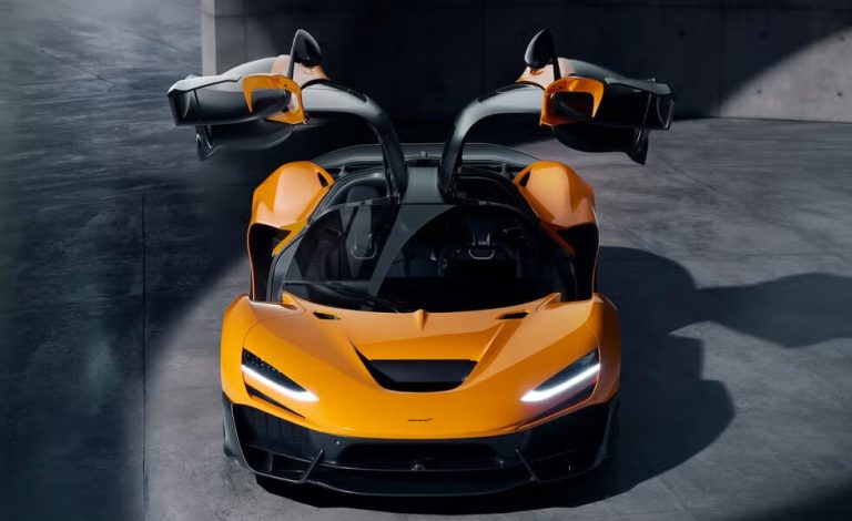 McLaren W1 Combines F1 Aerodynamics With A Lightweight Hybrid V-8