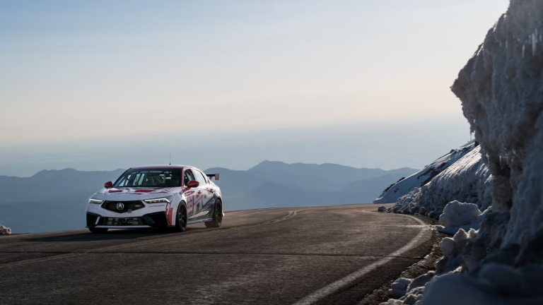 Acura Is Aiming To Break The Front-Wheel Drive Record At Pikes Peak With The Integra