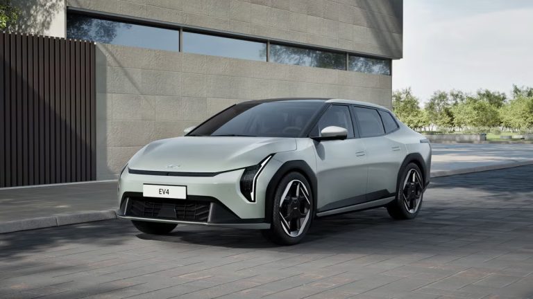 New Photos Unveil The 2026 Kia EV4 Electric Sedan Shedding Its Concept Design