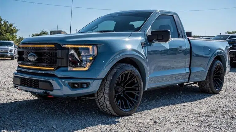 Ford Won’t Let Dealers Make Widebody Cars in 2023 Ford F-150 Street Truck with One Cab