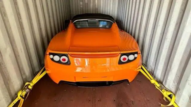 They were made to be figured out backward: China’s Tesla Roadsters with zero miles