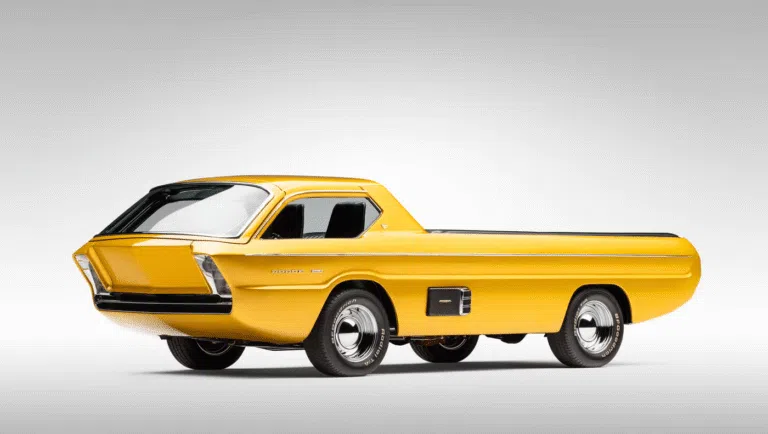 A Dodge Deora That Used To Be A Hot Wheels Car Is Now In The Henry Ford Museum