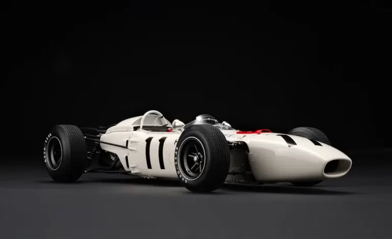 Honda Celebrates Its First Formula One Win With High-End Models Of Its Winning Race Cars, Which Are Very Exact Replicas
