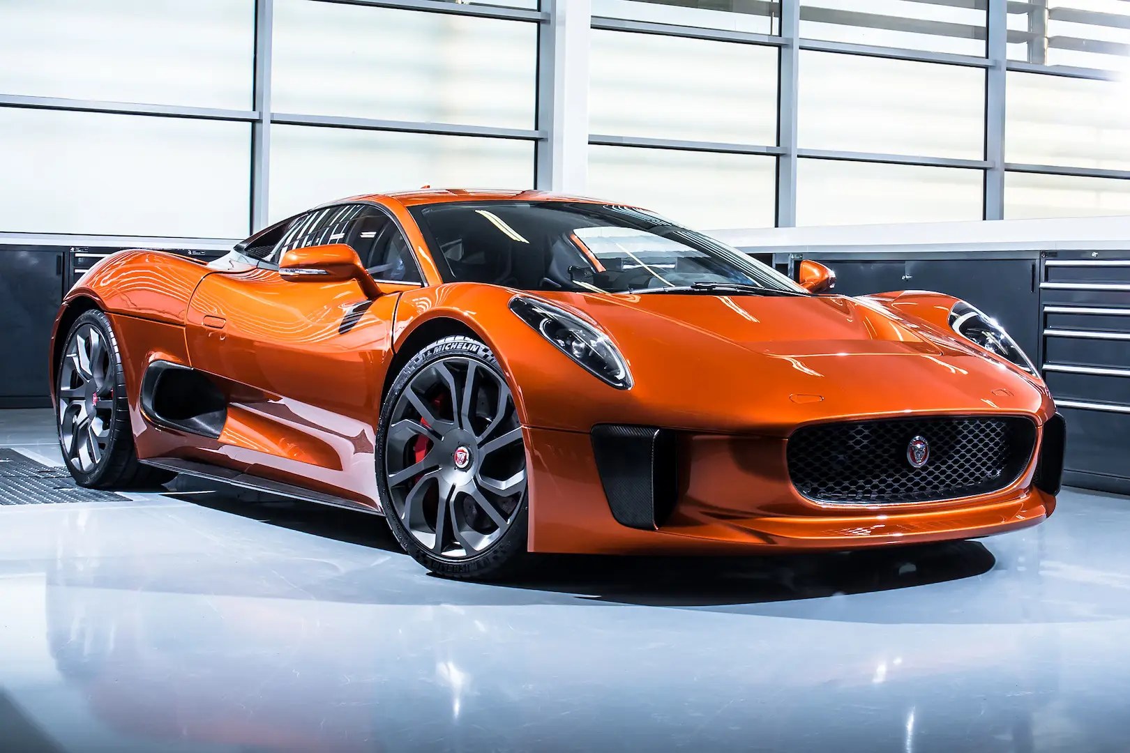 The Jaguar C-X75 Hypercar can now be driven on public roads after a custom conversion
