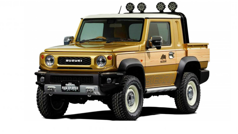 You can get a Suzuki Jimny Pickup with just one cab