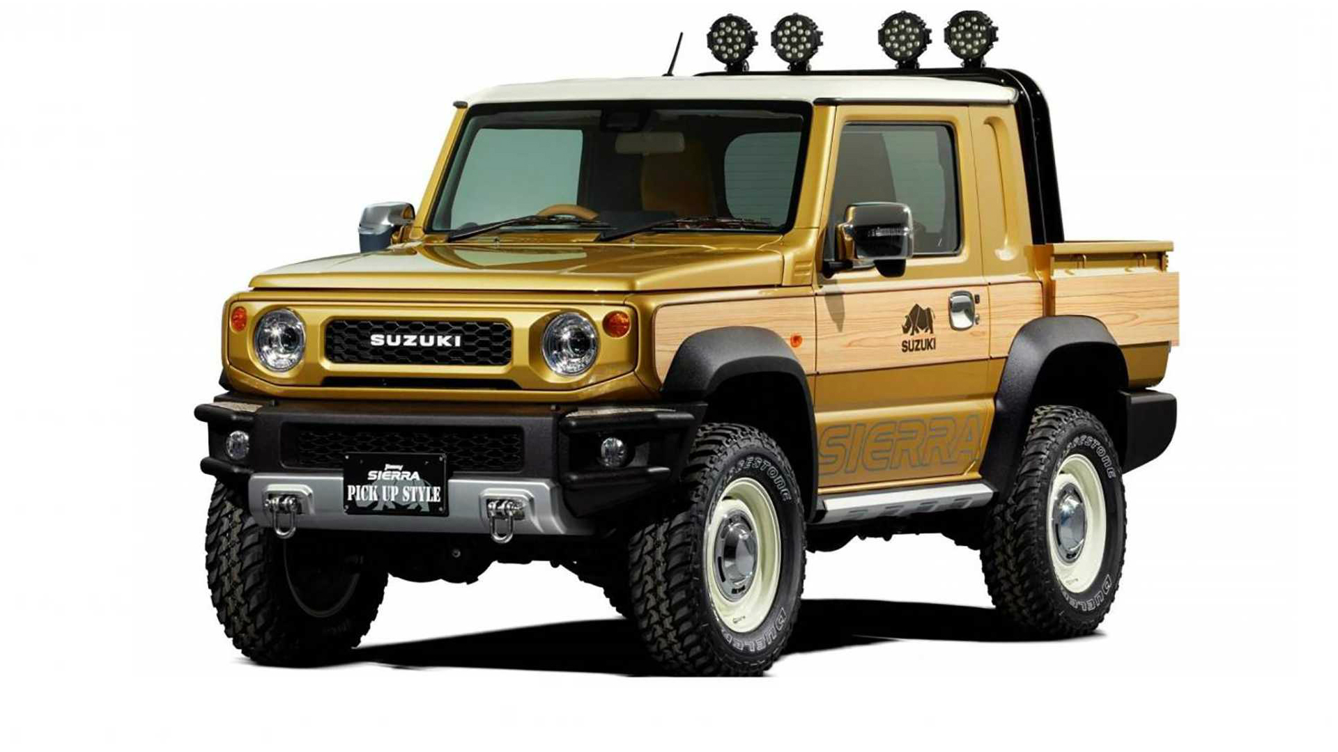 You can get a Suzuki Jimny Pickup with just one cab 