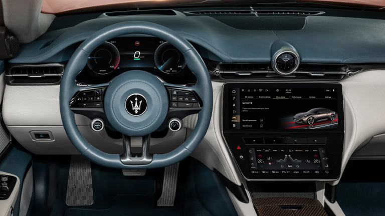 Head of Design at Maserati: Without screens, new cars would look like “an old 747” inside