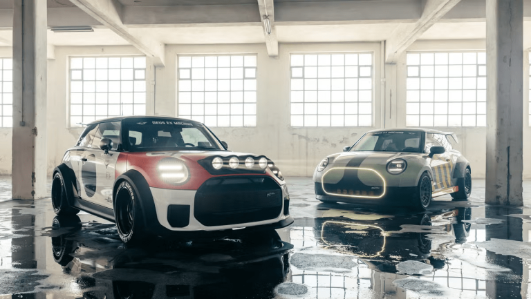 Mini Shows Off Two Unique JCW Car Ideas With Sporty Looks