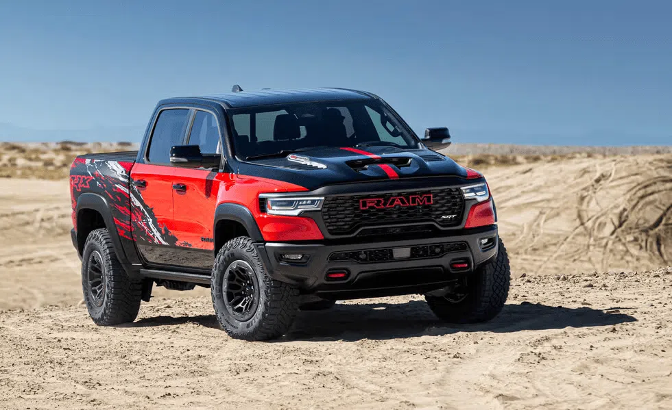 Ram's TRX Supertruck Comes Back With SRT Logos And A V-8 With 777 Horsepower