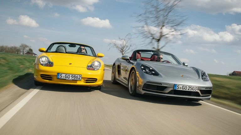 Because of laws against hackers, Porsche will no longer sell the Boxster and Cayman in Europe