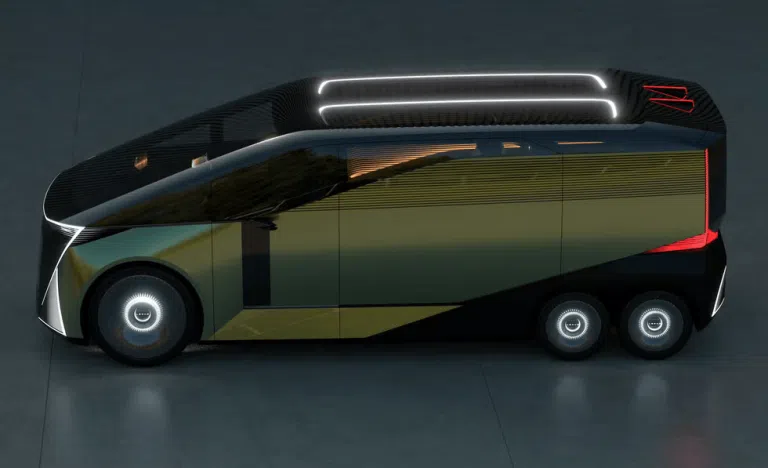 Six-Wheeled Van And SUV “Coupe” Ideas Help The Lexus LS Stay In Business