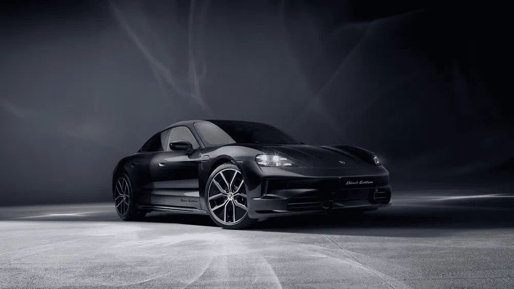 The 2026 Porsche Taycan Gets New Black Editions And A Dark Mode