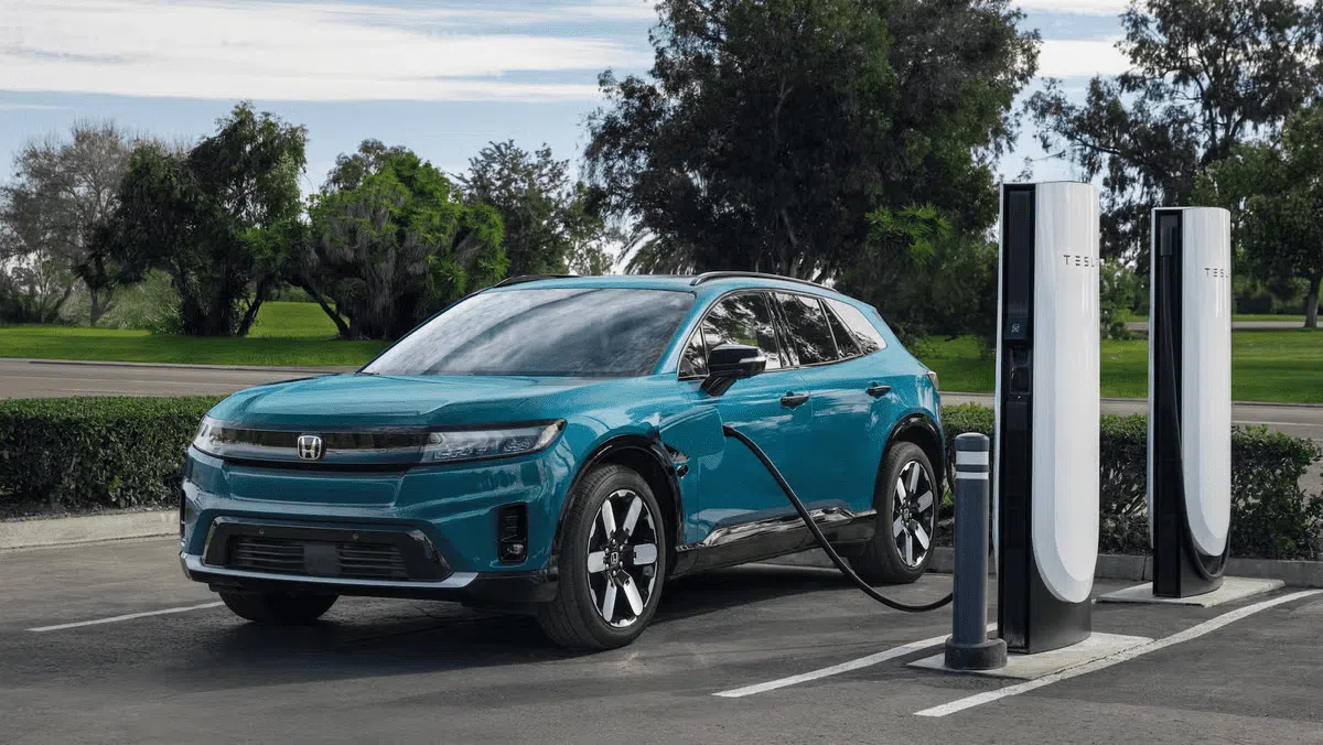 The Honda Prologue Can Now Access Tesla Superchargers With The Help Of A Newly Introduced Adapter.
