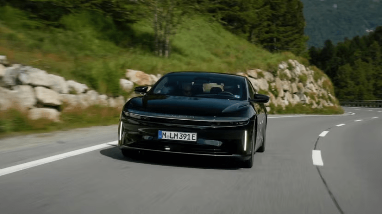 The Lucid Air Grand Touring Set A World Record For The Greatest Distance Covered On A Single Battery Charge