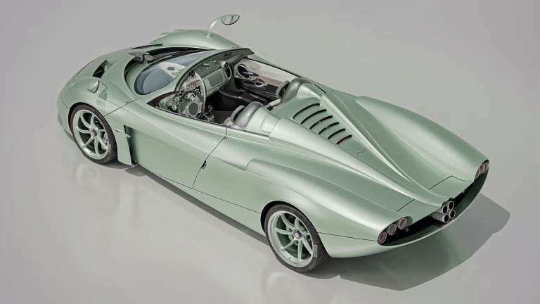 The Pagani Huayra Codalunga Speedster, With Its Open Top, Is A Work Of Art