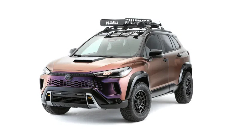 The SEMA-Exclusive Toyota Corolla Cross Nasu Boasts A Stylish Body Kit And Wrap