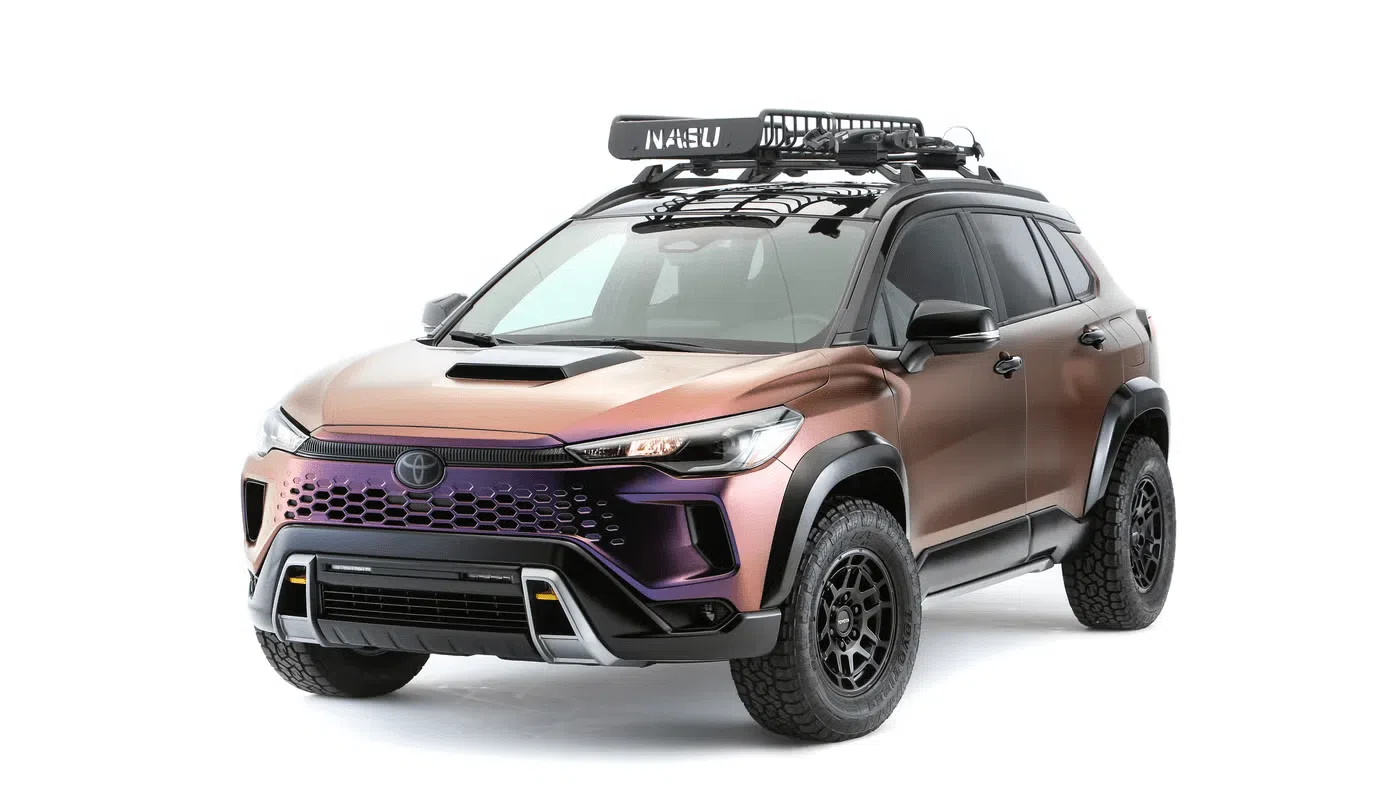 The SEMA-Exclusive Toyota Corolla Cross Nasu Boasts A Stylish Body Kit And Wrap