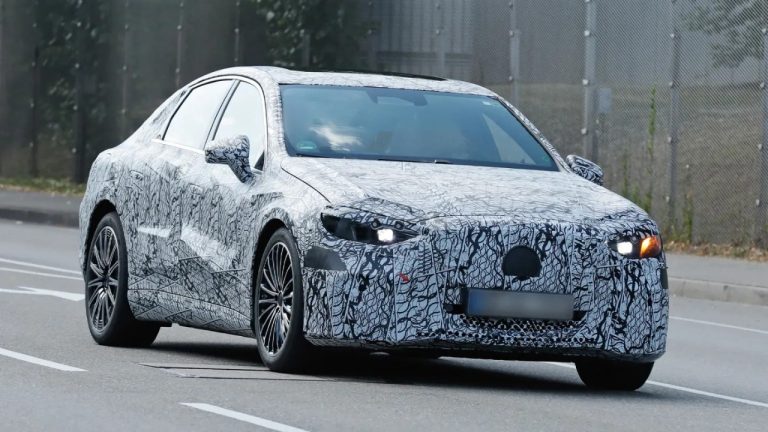 There Is No EQ In The Spy Shots Of The Mercedes-Benz C-Class EV