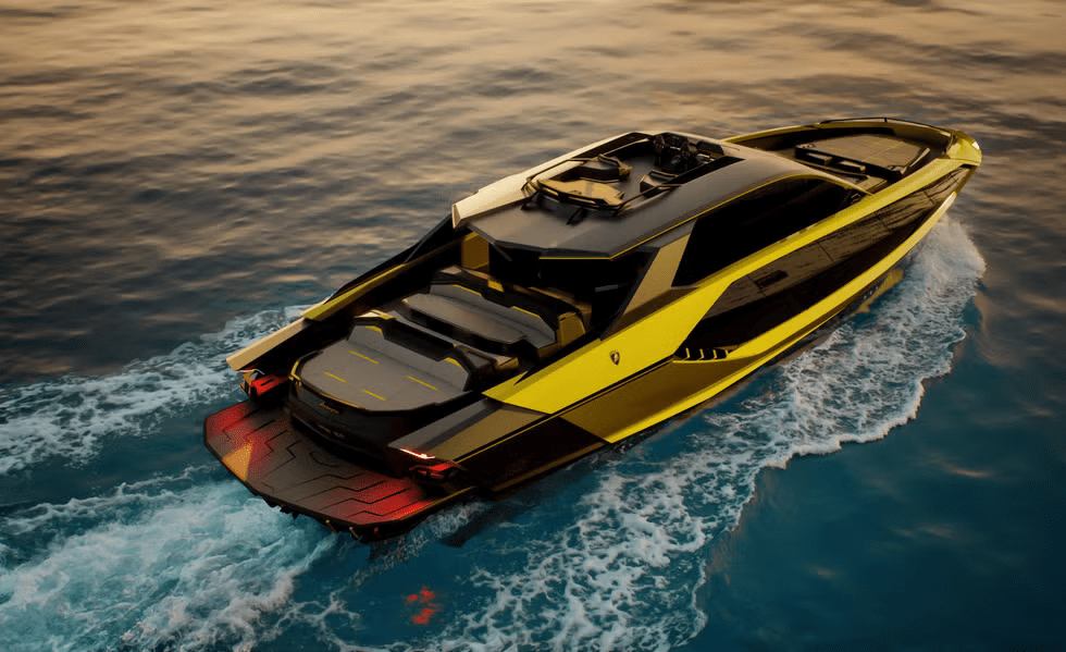 With A Luxury Boat That Has 7800 Horsepower, The Lamborghini Way Of Life Takes Off
