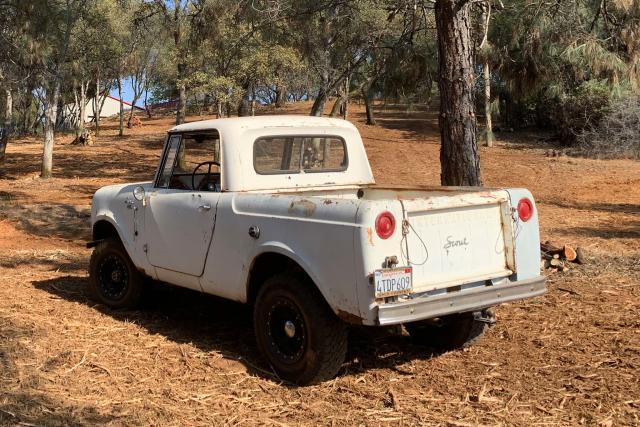 Lastly, an Amazon Supercharged 1964 IH Scout can go uphill at 60 mph.