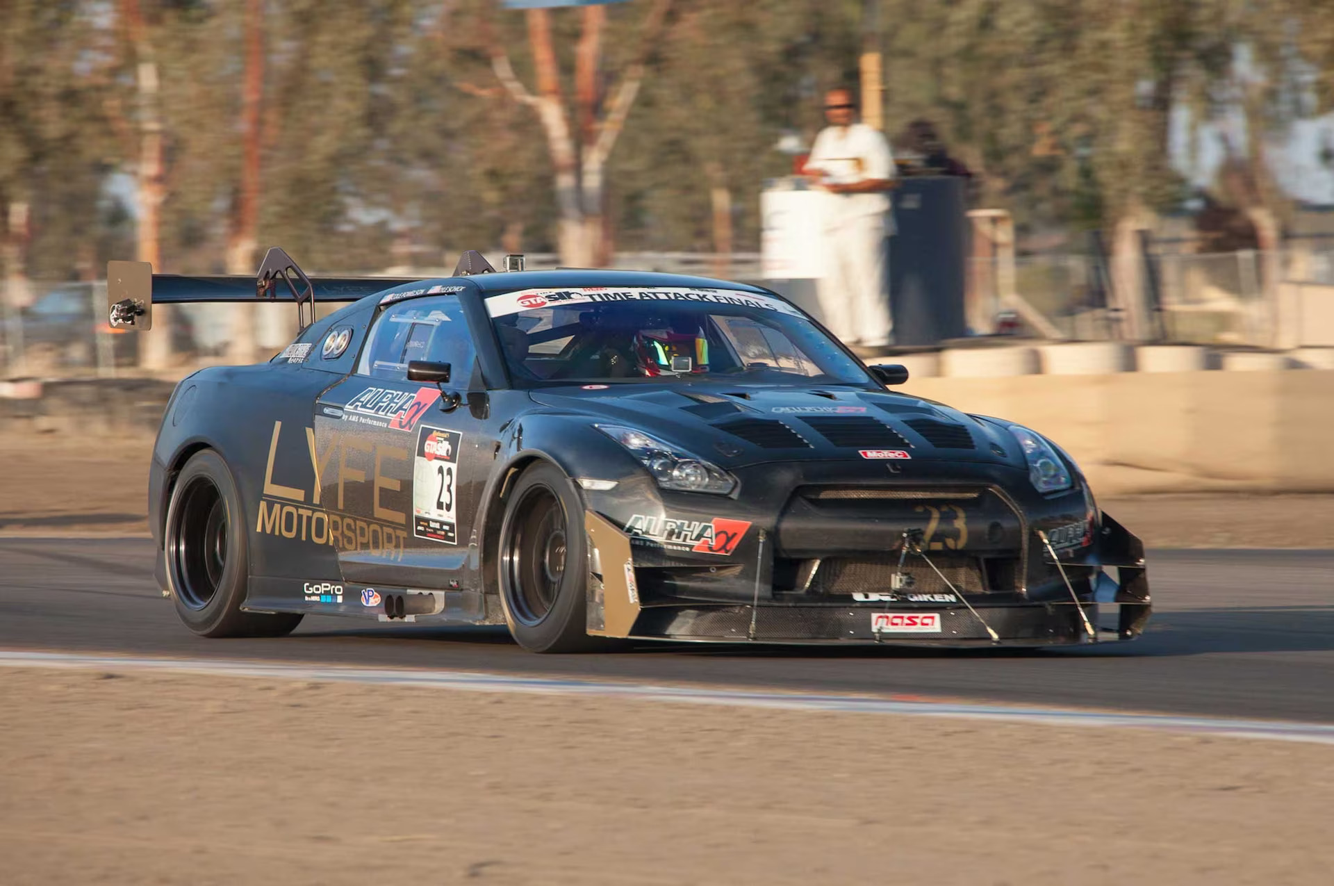 Which road car could become the fastest time attack machine in the world?