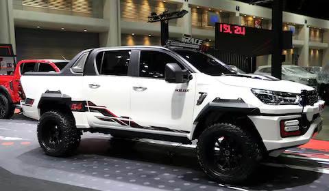 There are a total of five different tuned truck concepts available from Toyota of Thailand