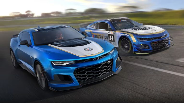 The ZL1 gets a Le Mans look with the 2024 Chevrolet Camaro Garage 56 Edition