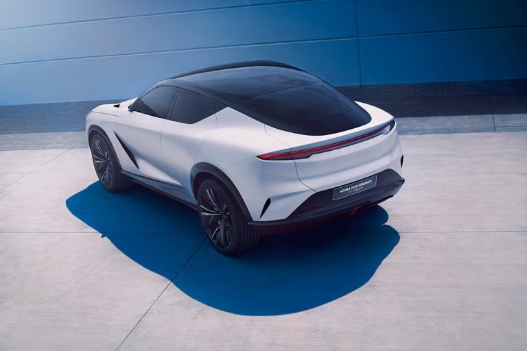 The Performance EV design gives a hint of Acura’s second electric SUV