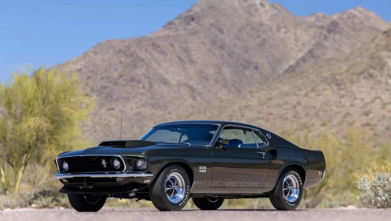 The 1969 Ford Mustang Boss 429 On Bring A Trailer Has A Lot Of Strength