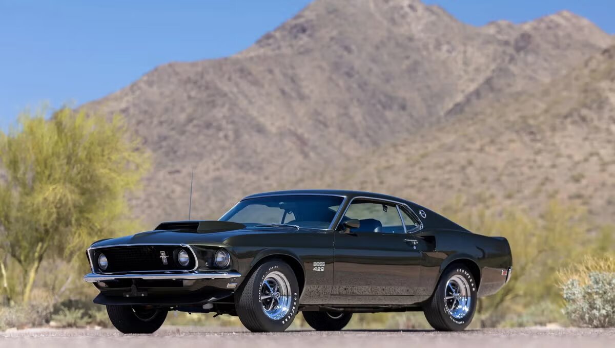 The 1969 Ford Mustang Boss 429 On Bring A Trailer Has A Lot Of Strength